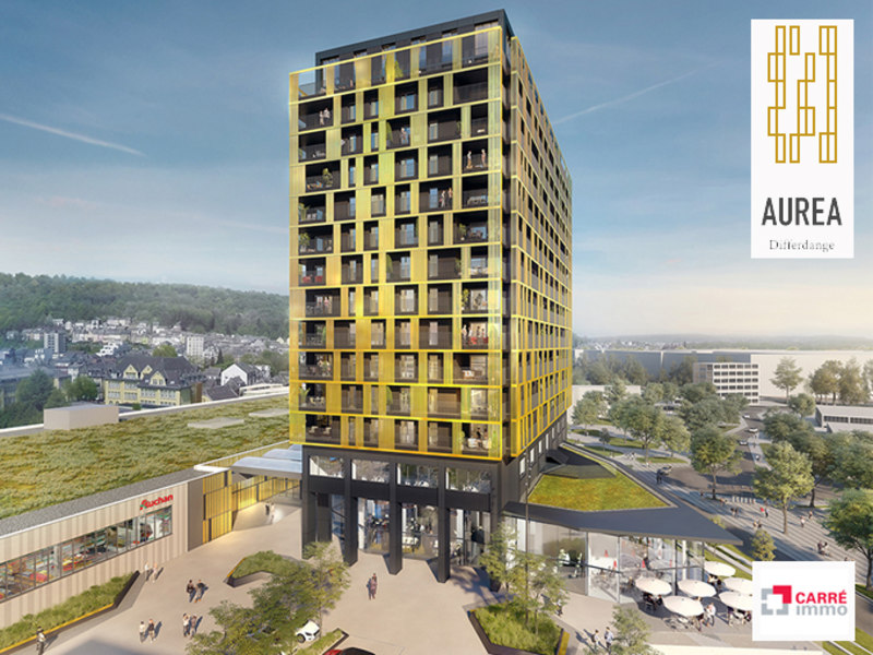 Aurea, la toute première tour résidentielle de DIFFERDANGE